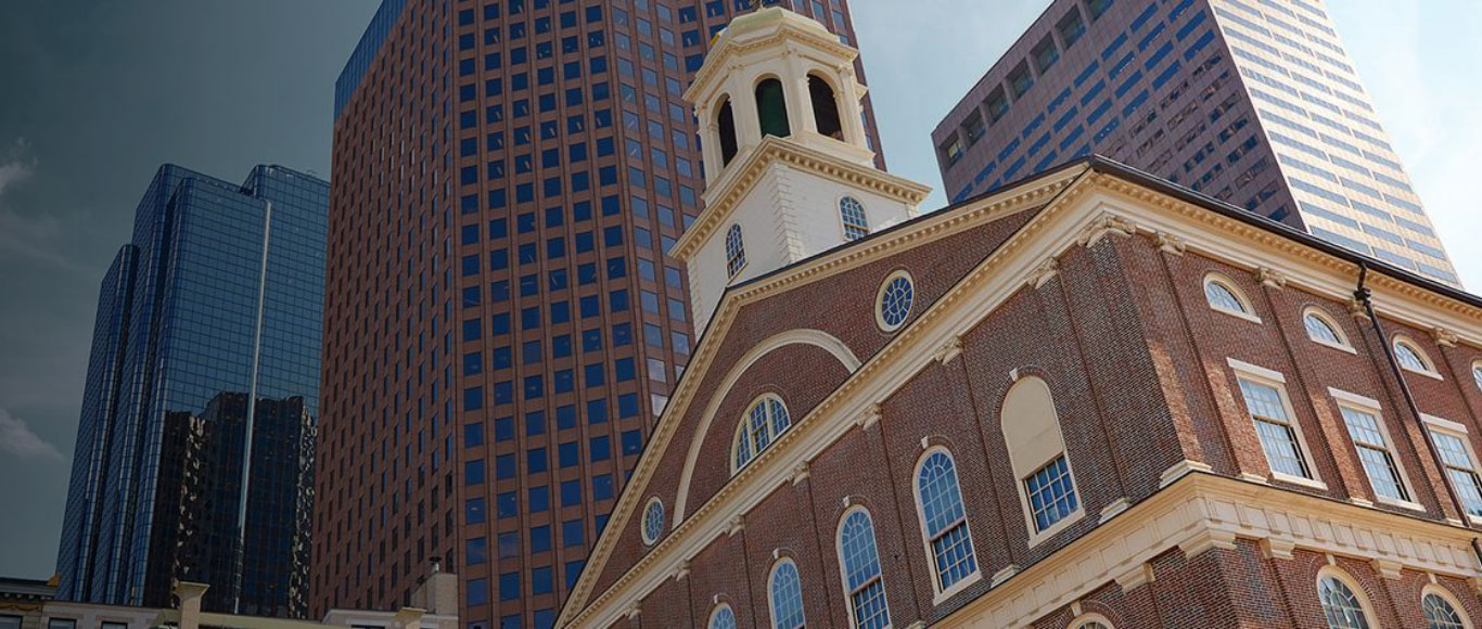 Closeup of our firm building